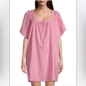 Roller Rabbit Evry Striped Rubi's Squareneck Tunic Dress